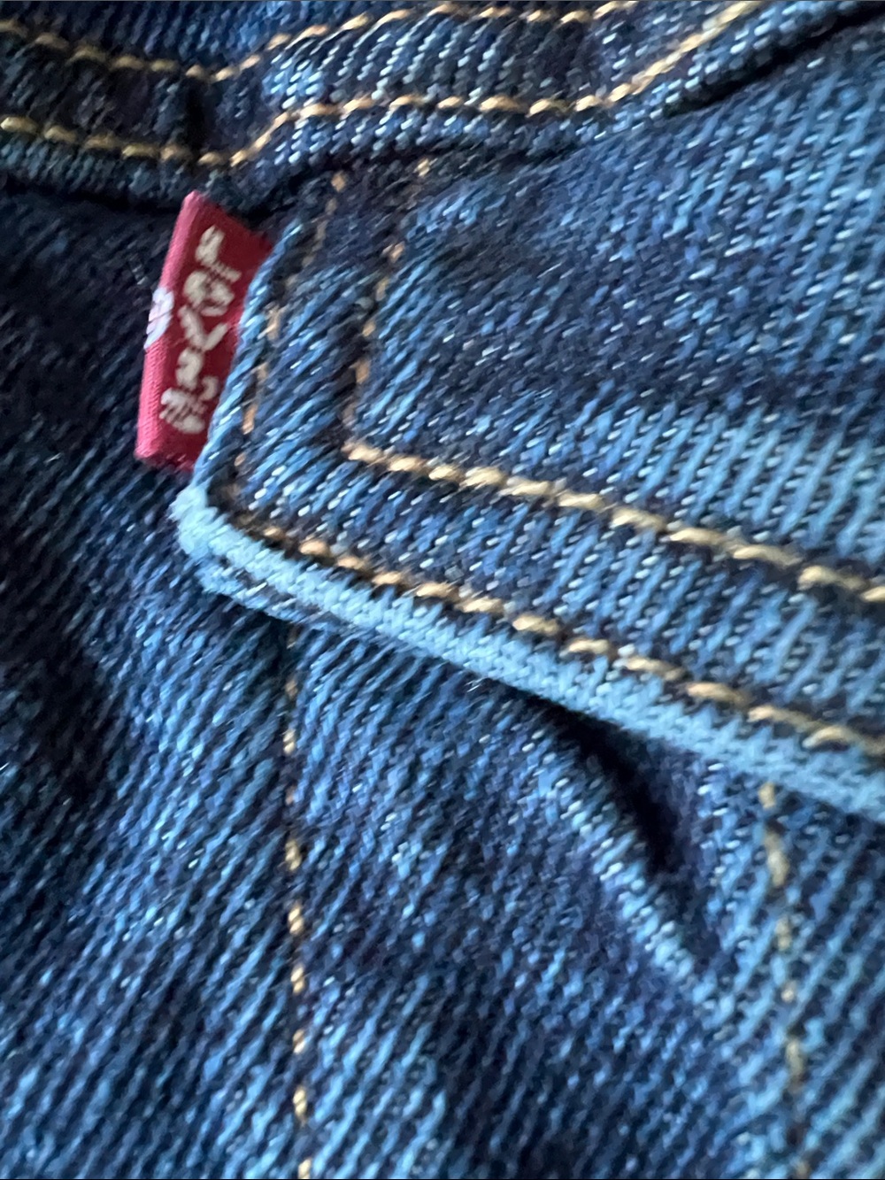 Levi's Indigo Blue Denim Trucker Jacket - Picture 4 of 13